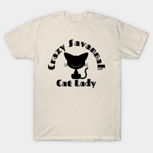 Crazy Savannah Cat Lady T-Shirt